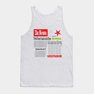 News funny social media parody Tank Top